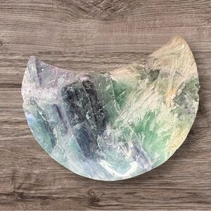 Feather Fluorite Moon